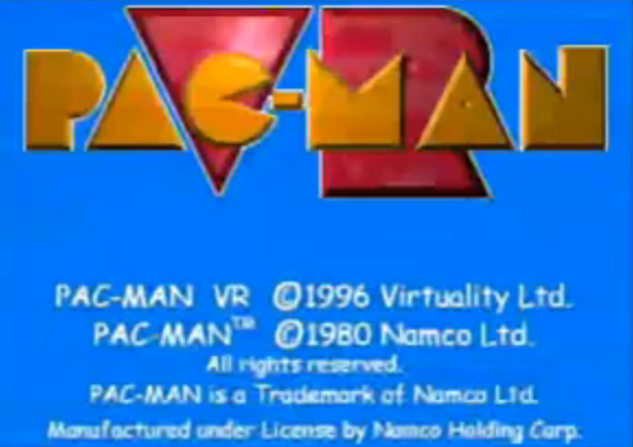 Pac-Man VR - V-Rtifacts