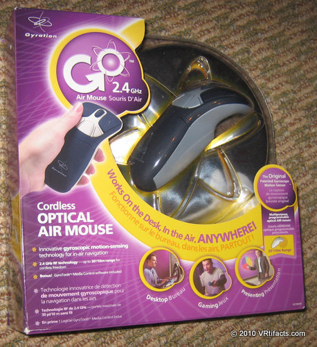 Start with a Gyration Cordless Optical Air Mouse