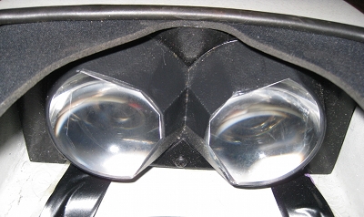 Flight Helmet Optics